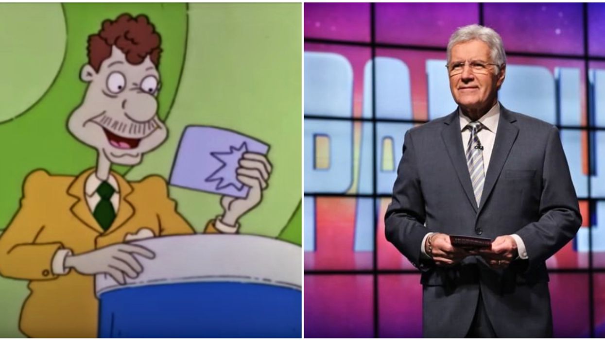 Some Alex Trebek Fans Are Feeling Nostalgic Remembering Him As Alan Quebec On 'Rugrats'