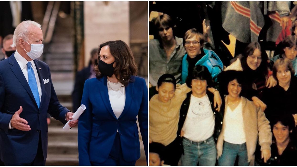 The English Montreal School Board Shared Kamala Harris' Yearbook Photos From 1981