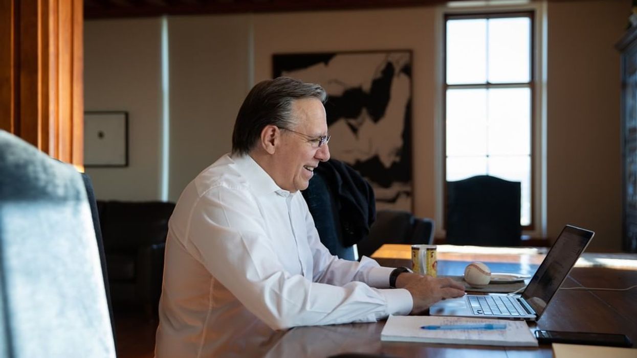Legault Commented On The US Election In A Tweet Today But He's Still Being Tight-Lipped