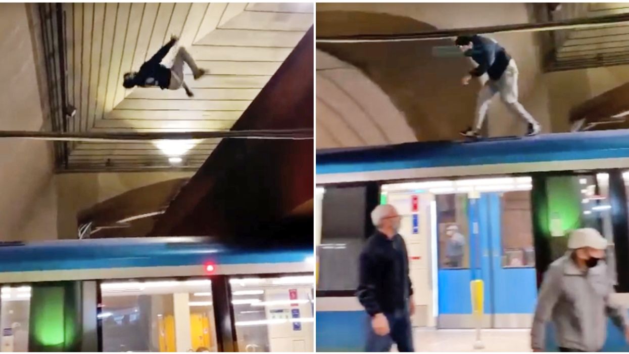 The Guy Who Backflipped Onto A Montreal Metro Train Opened Up About The Dangerous Stunt