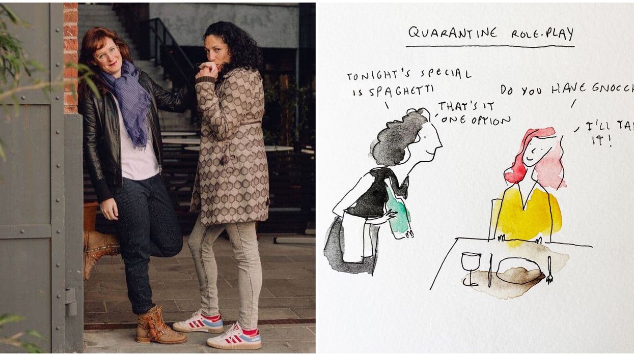 Montreal's Own Jewish-Palestinian Lesbian Comedy Duo Teaches Us How To Laugh In Lockdown
