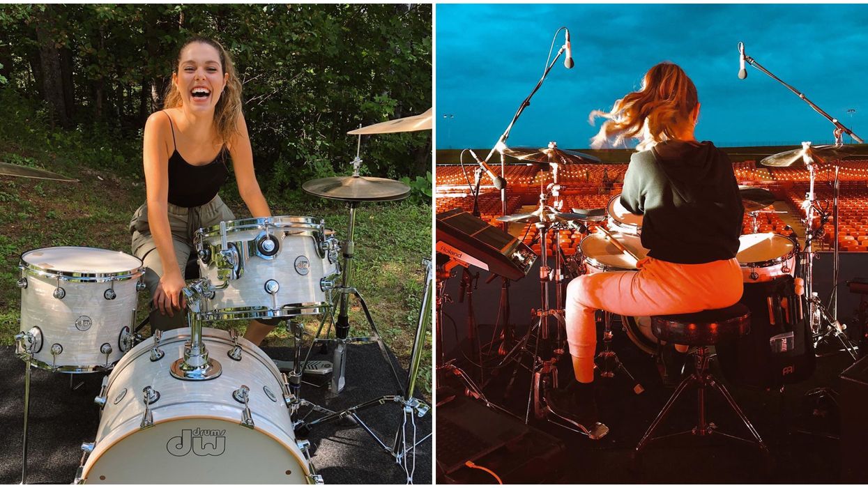 A Montreal Drummer With Thousands Of Followers Was Chosen To Be One Of TikTok's New Faces
