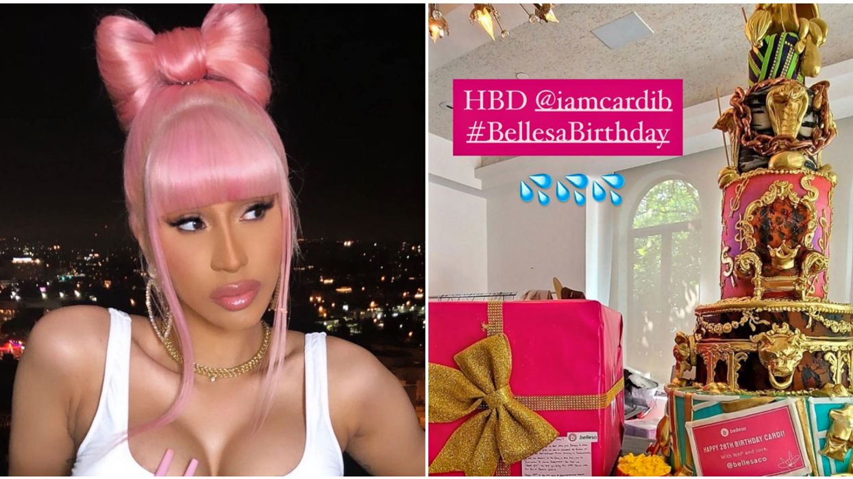 This Montreal Company Gifted Cardi B A Massive WAP-Inspired Vibrator Cake For Her Birthday
