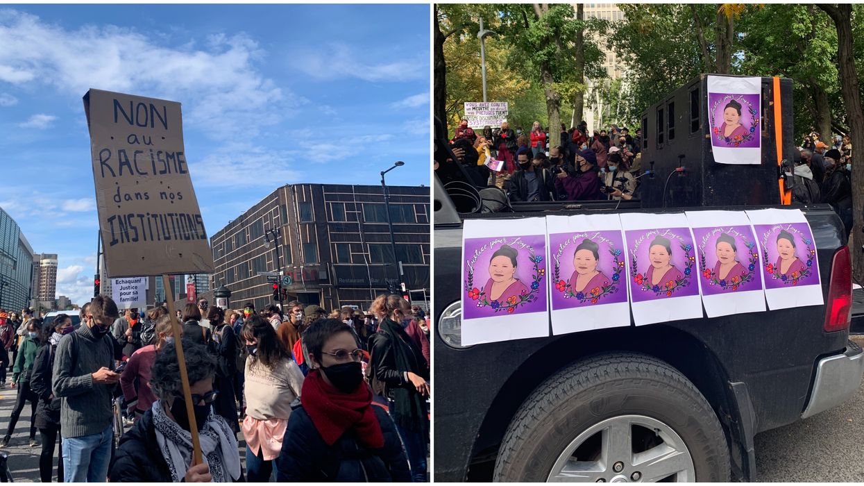 Thousands Took To The Streets Of Montreal Saturday To Demand 'Justice For Joyce' (PHOTOS)