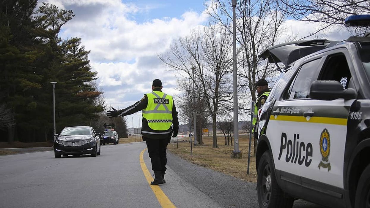 Quebec Police Will Be Out On The Roads To Limit Travel Between Some Regions