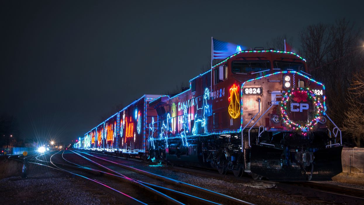Canada's Festive Christmas Train Won't Be Passing Through Montreal This Year