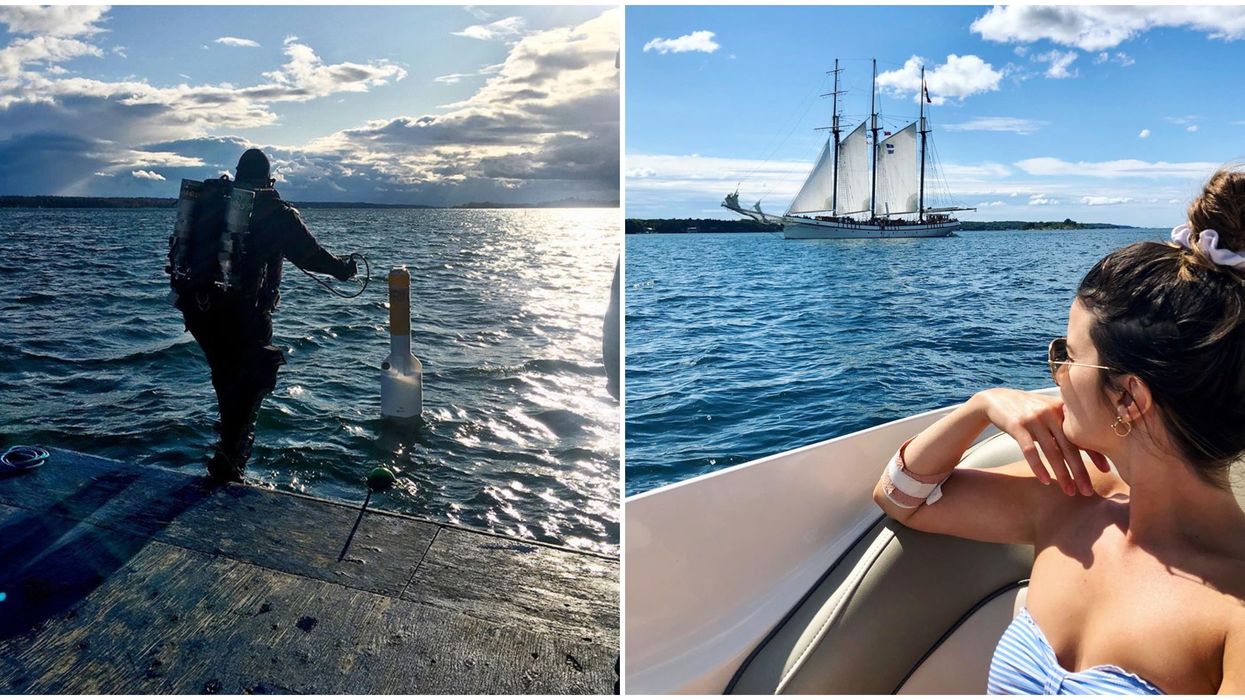 The 'Caribbean Of The North' Is 2 Hours From Montreal & You Can Scuba Dive Until November