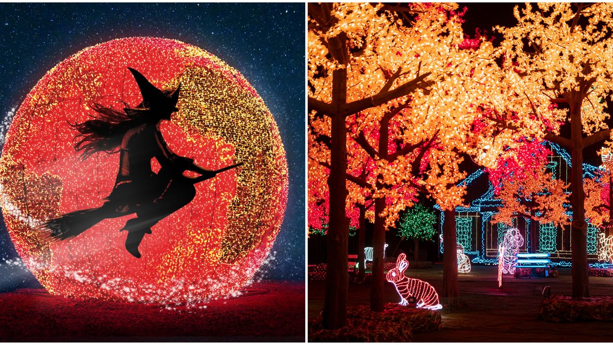 You Can Explore A Halloween Village Of Lights At Illumi In Laval Next Month