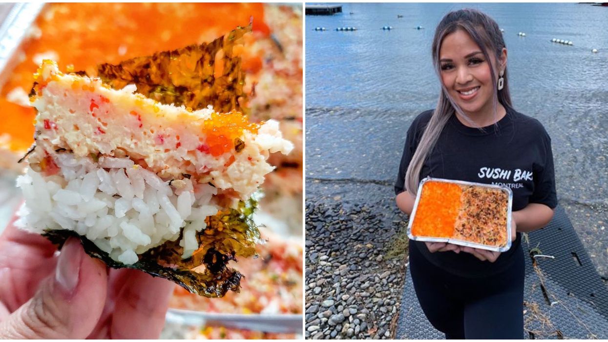Montrealers Can Now Get 'Baked Sushi' & It's Bound To Be The Next Big Food Trend