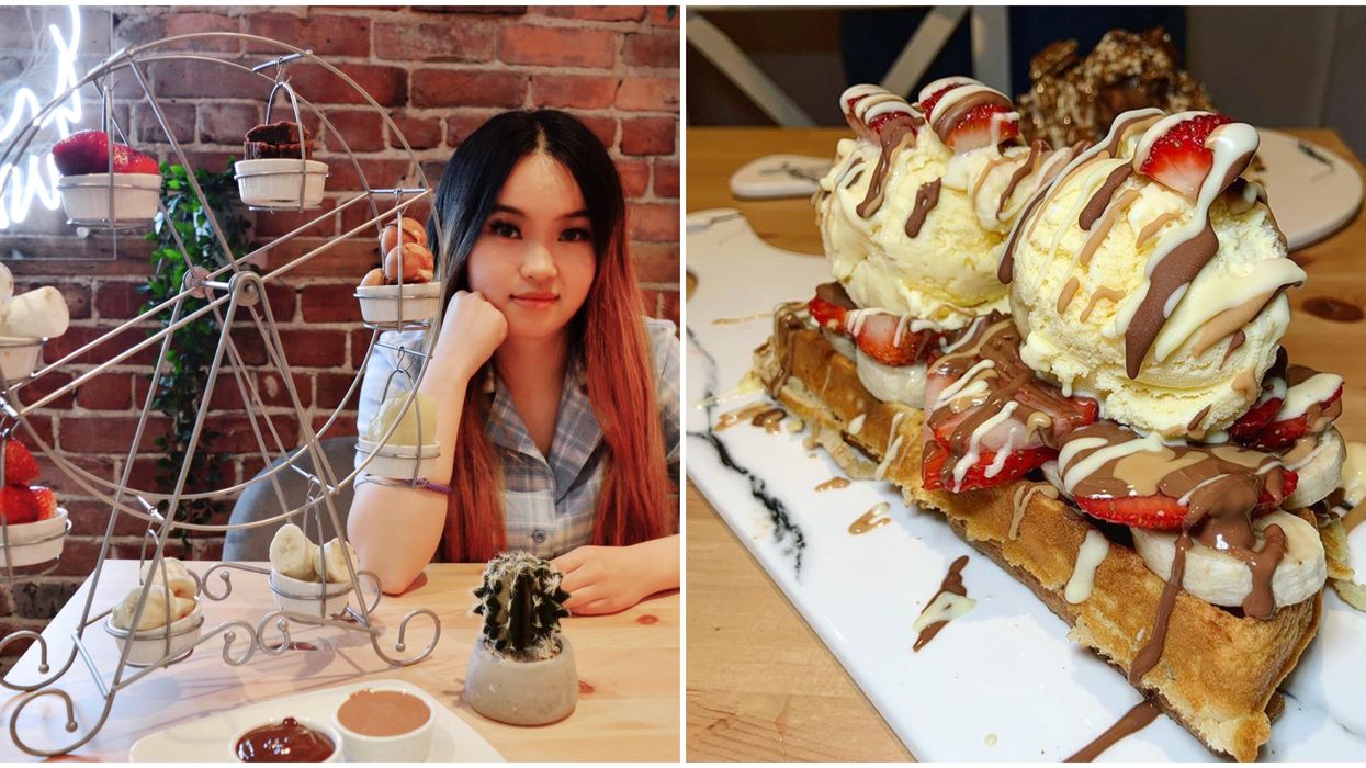 This Montreal Café Serves You Dessert On Mini Ferris Wheels