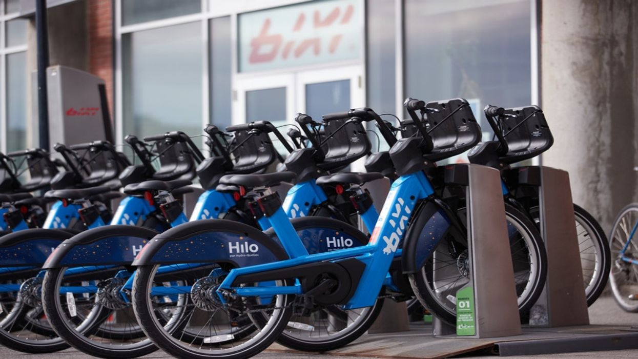 BIXI Montreal Now Has A Whole Station Of E-Bikes So You Don't Have To Race To Claim One