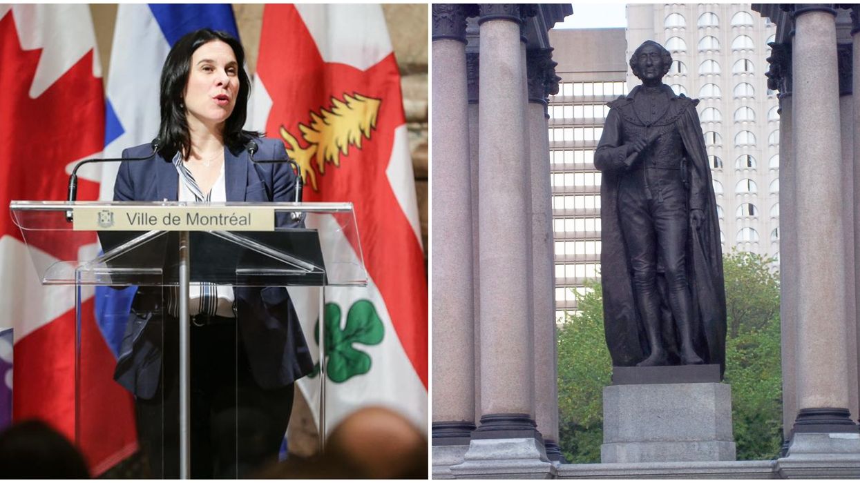 Mayor Plante Says She 'Strongly Condemns' The Vandalism Of The John A. Macdonald Statue