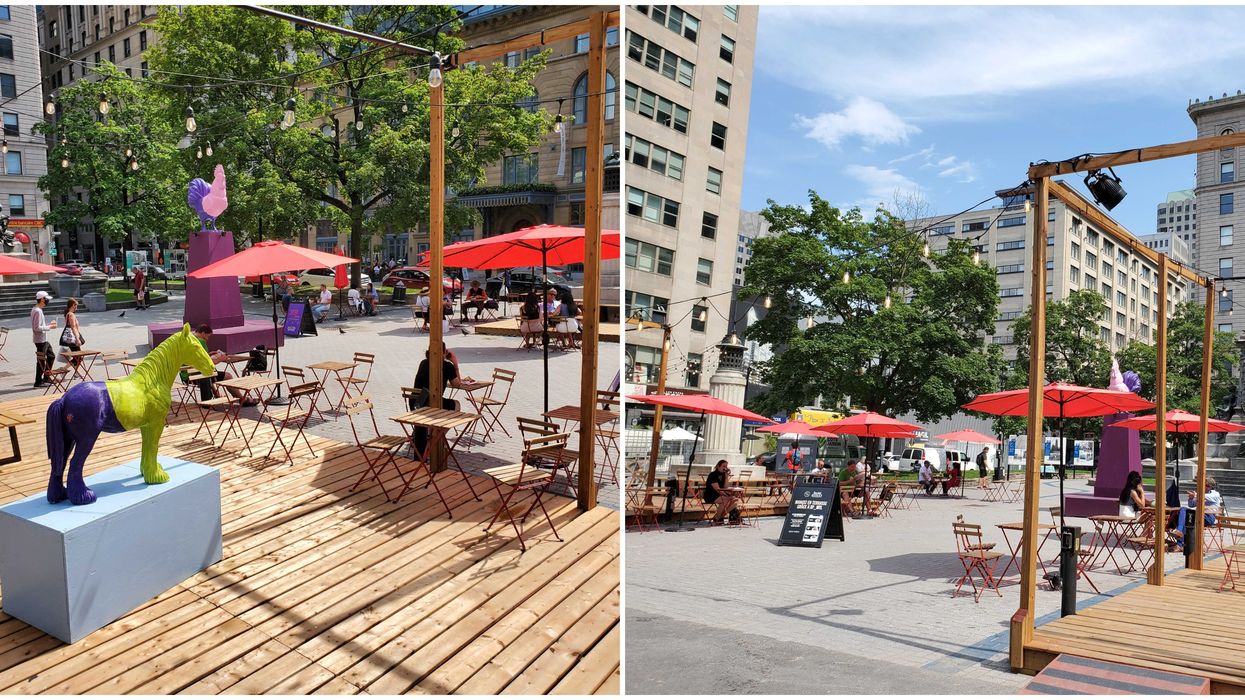 Time Out Market Just Expanded Onto Sainte-Catherine With A Giant New Terrasse