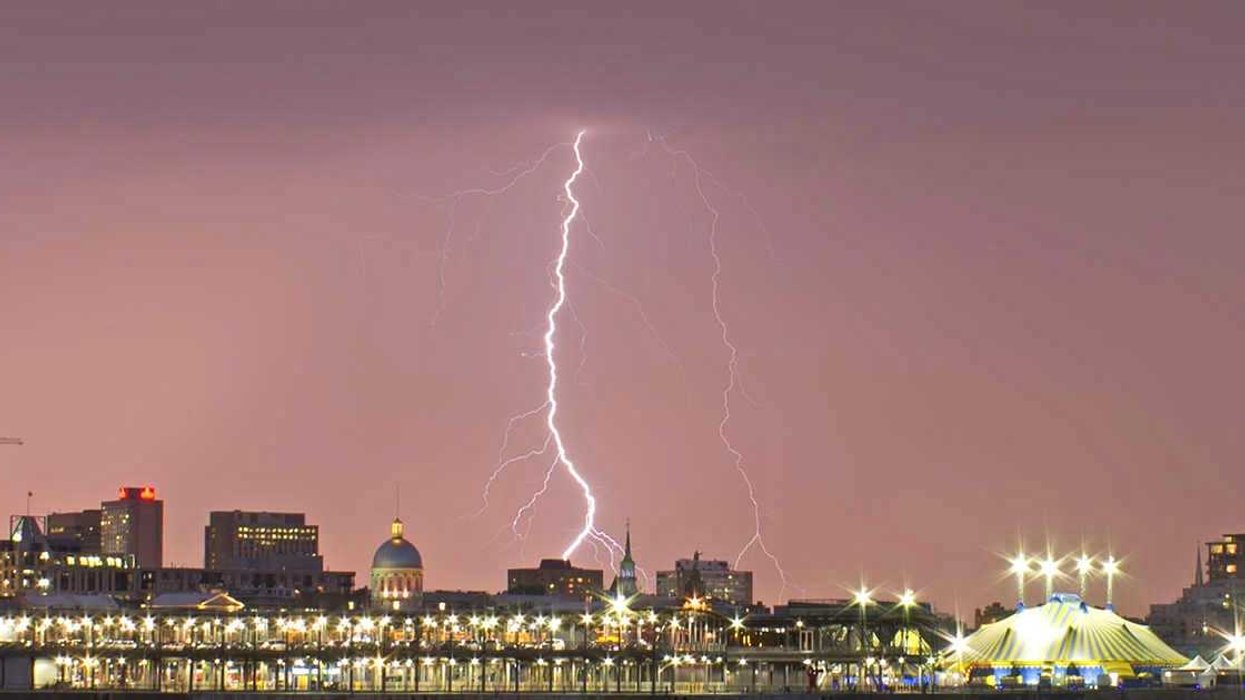 Potentially 'Dangerous Thunderstorms' With Hail Are In Montreal's Forecast For Tonight