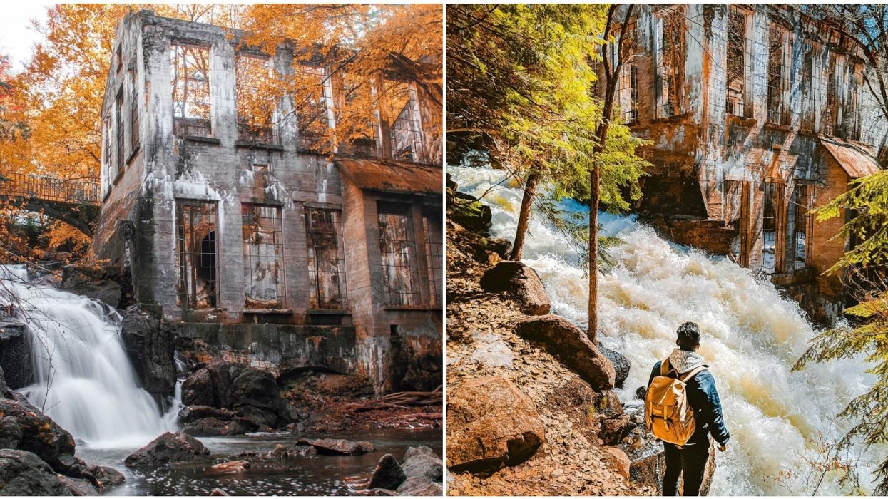 These Ruins Hidden Away In A Quebec Forest Are The First Place You Need To Visit This Fall