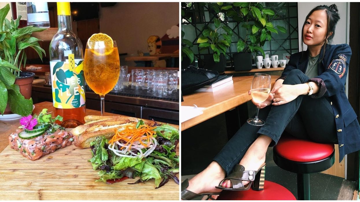 This Vibrant Montreal Bar Serves Tartare & A Glass Of Wine For Only $5 Each Every Thursday