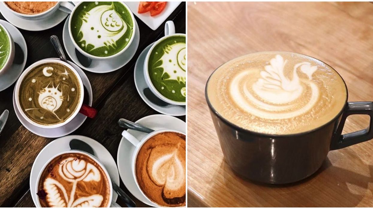 6 Cafés In Montreal With Beautiful Latte Art Like Espresso Masterpieces
