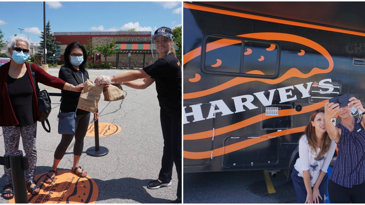 Harvey's Is Giving Out Free Burgers To Frontline Workers At One Montreal Spot This Weekend