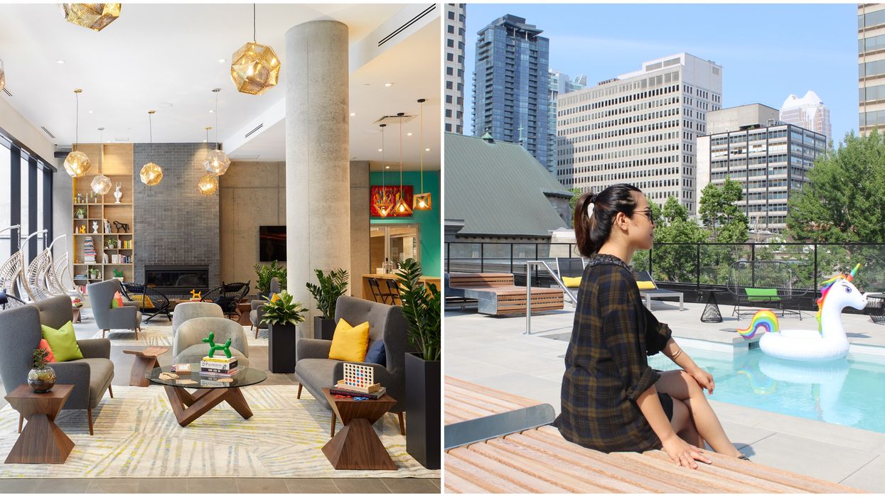 This Full-Service Downtown Montreal Apartment Building Is Housing Goals