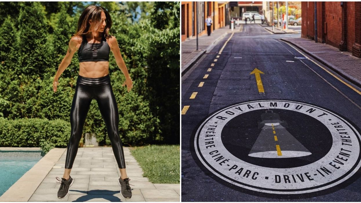 A Massive Outdoor Workout Event Is Happening At Montreal's Drive-In Theatre This Sunday