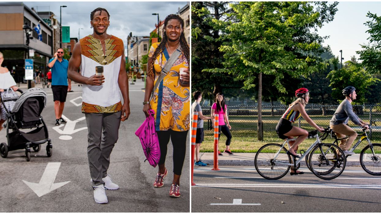 These New Pedestrian And Bicycle Lanes Were Developed To Help With Physical Distancing This Summer
