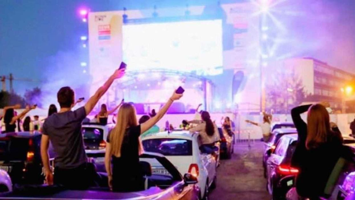 Montreal's New Drive-In Theatre Is Hosting A Saint Jean-Baptiste Celebration This Week