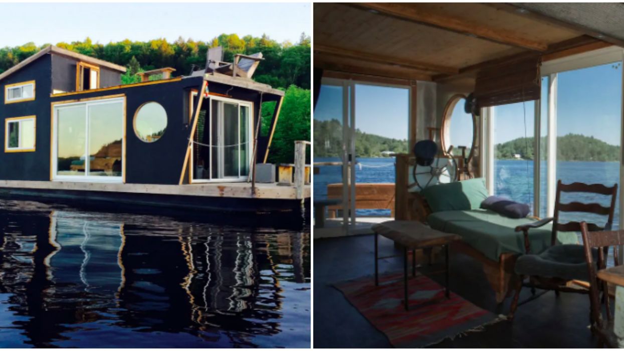 You Can Stay In This Floating Quebec Airbnb For An Unforgettable Summer Getaway (VIDEO)