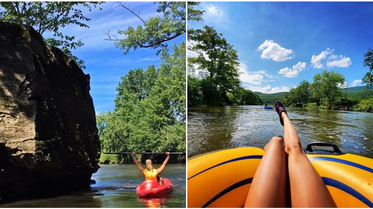 You Can Float Your Way Down This River Just 1 Hour From Montreal