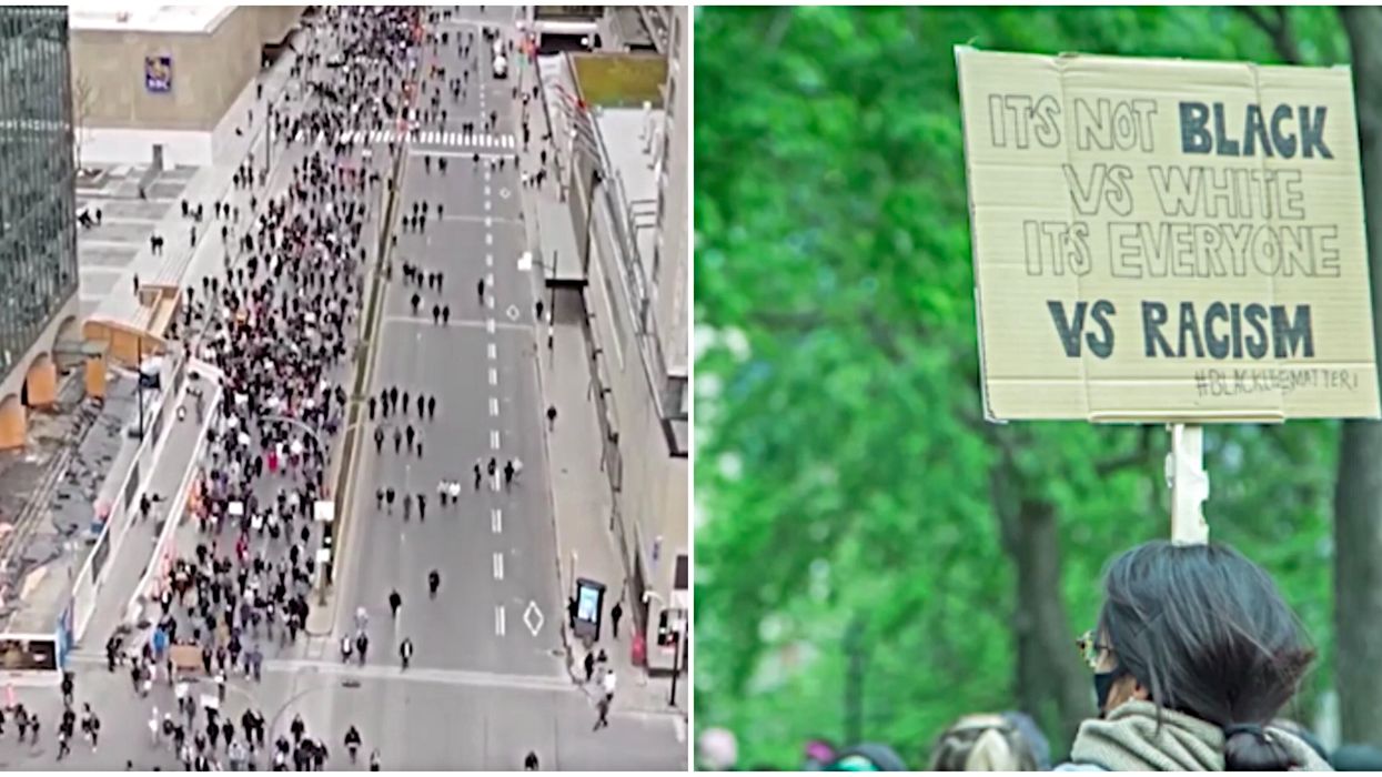 Organizers Of Montreal's Protest Shared A Video To Show Its Peaceful Real Purpose