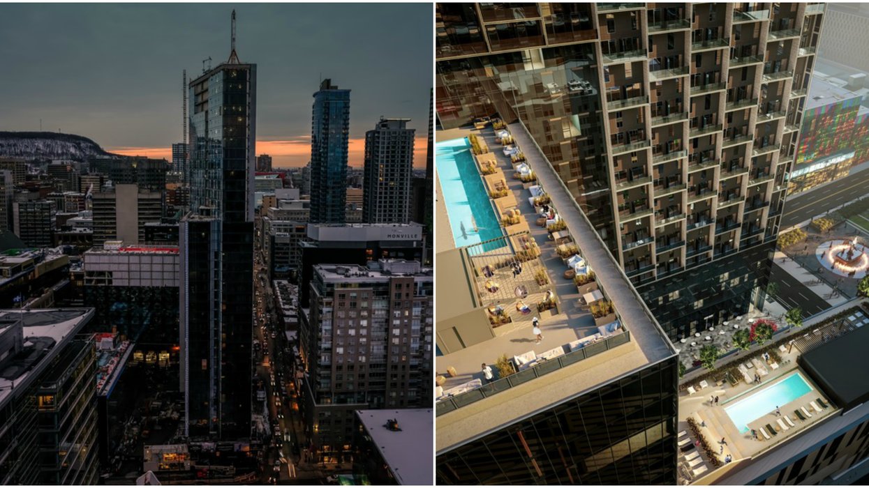 First Look At Luxury New Montreal Tower With Condos You Can Rent Without A Downpayment