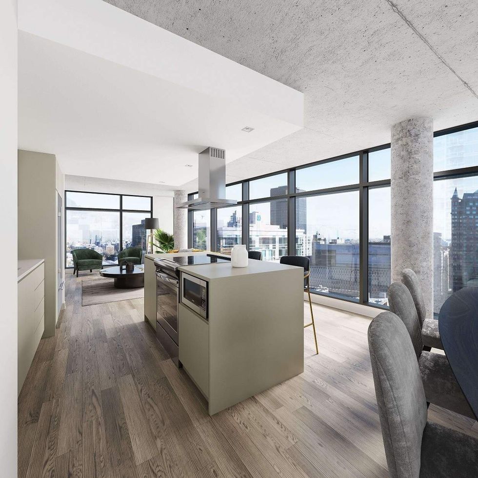 3½ Corner Apartment With Two Walls Of Windows MTL Blog