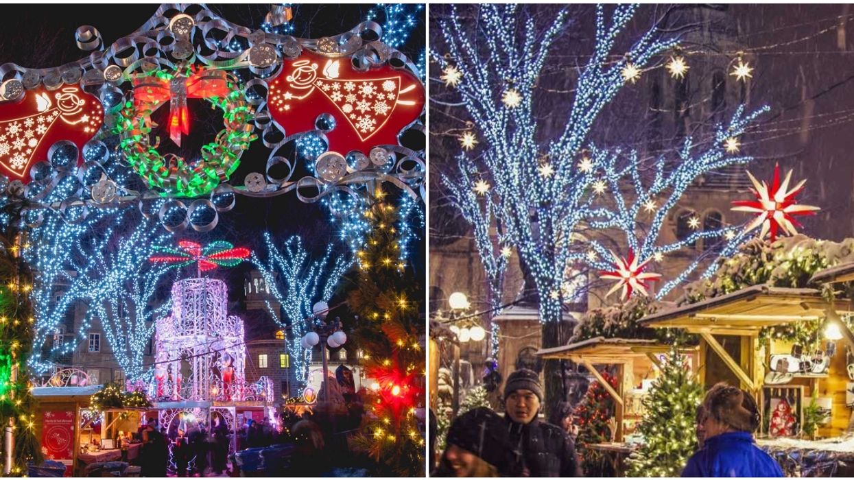 Quebec Canada Christmas Market 2025