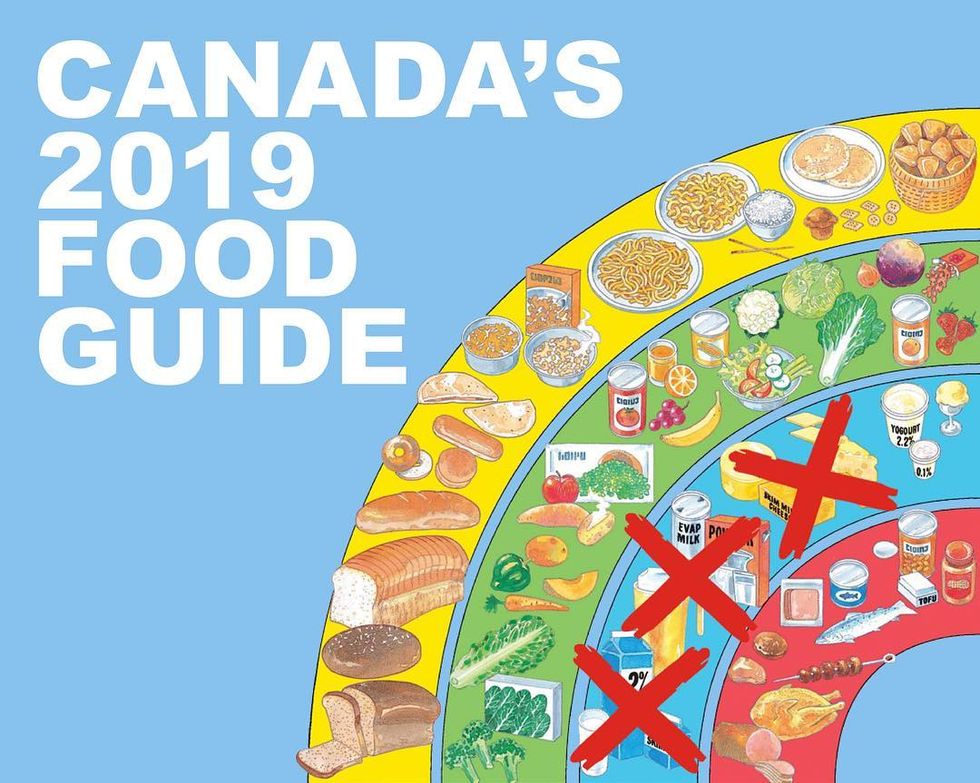 Canada's Controversial New Food Guide Was Just Released And The