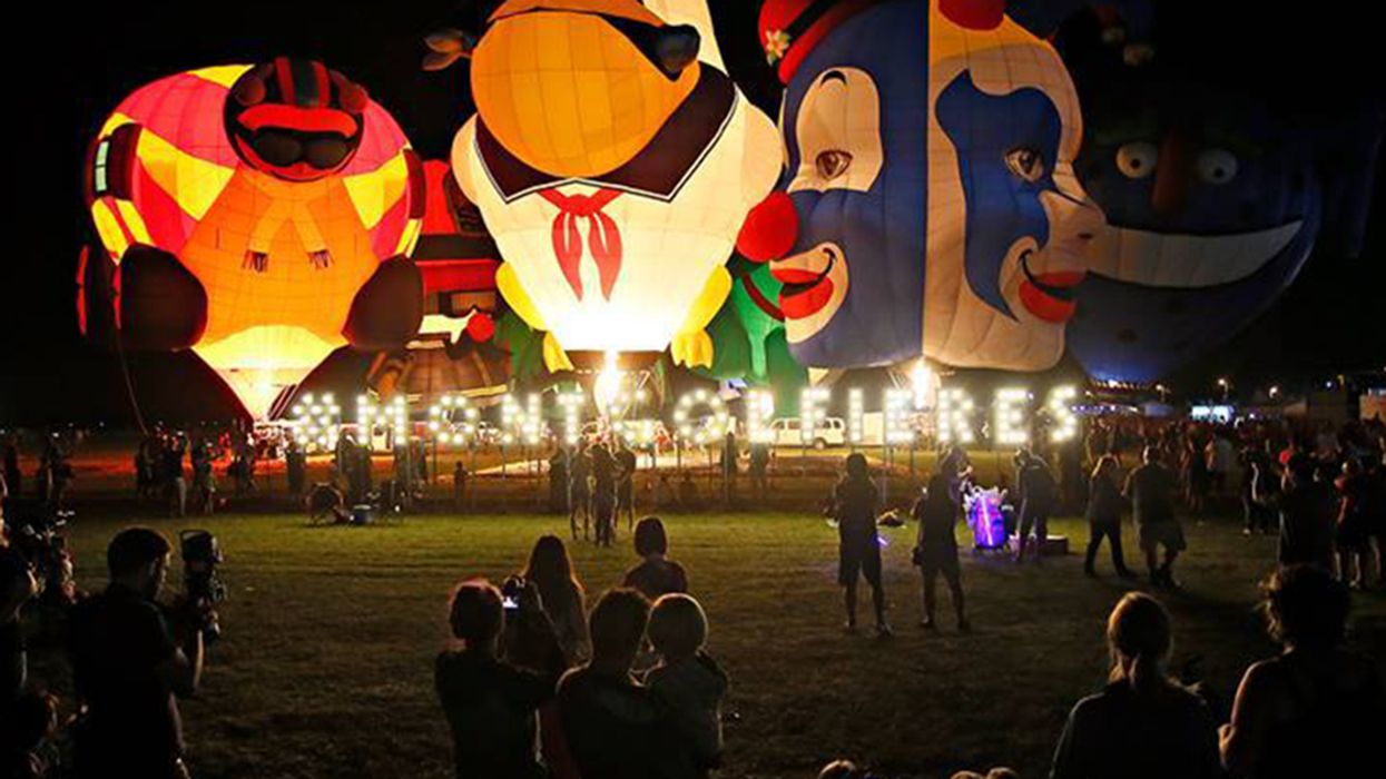 Quebec Massive "Hot Air Balloon" Festival That's Totally Worth The Road