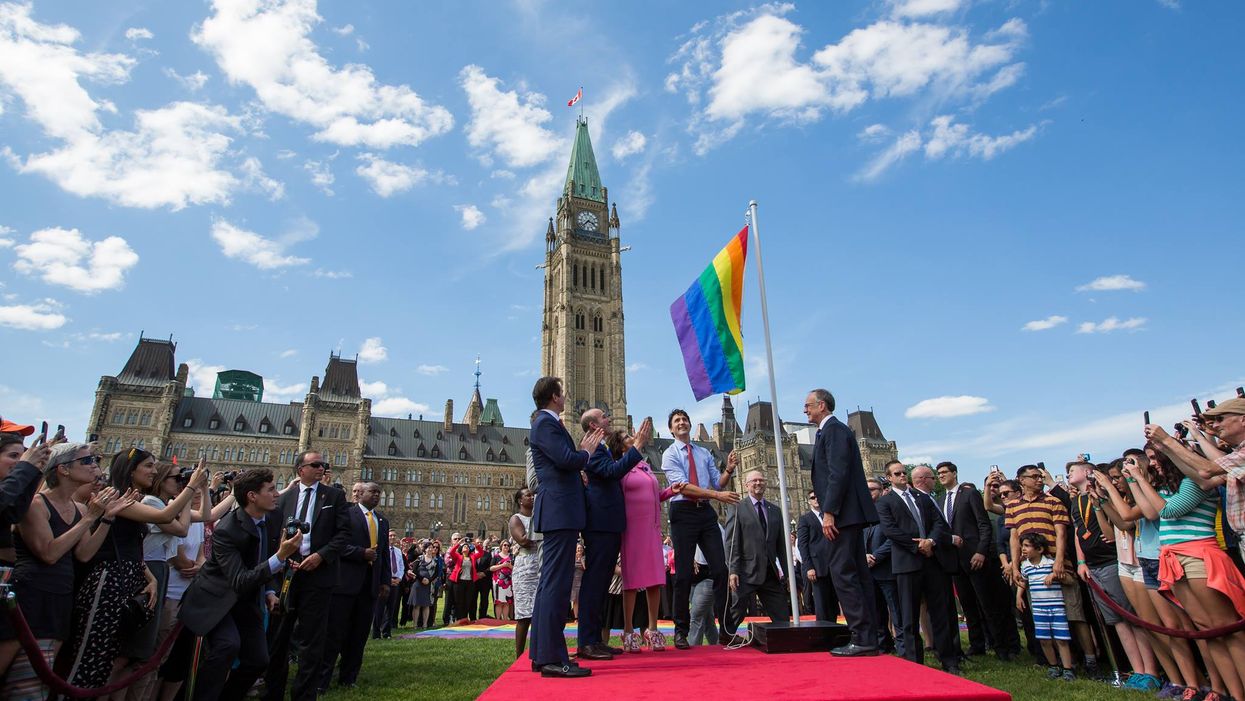 Everything You Need To Know About The Gay Pride Flag Being Raised Over