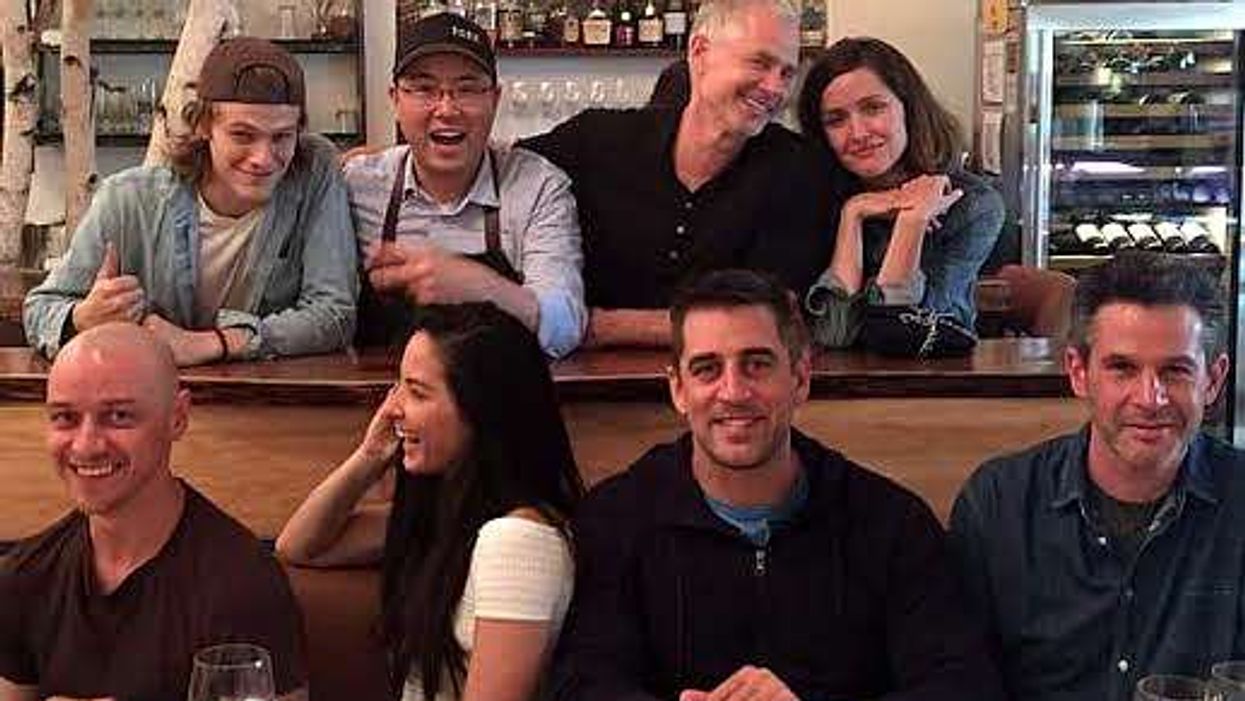 Olivia Munn And James McAvoy Spotted Eating At Montreal's Lavanderia