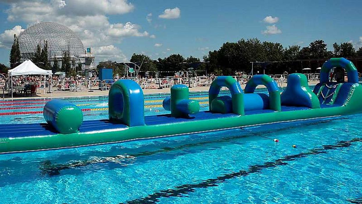 Montreal's SlipNSlide Obstacle Course Opens This Weekend At Parc Jean