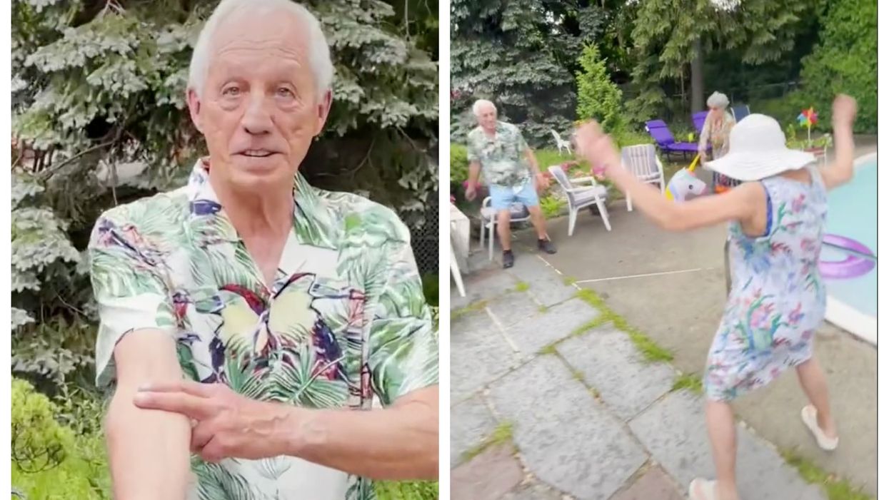 A Wild TikTok Of Seniors Twerking At A Pool Party Is Part Of Quebec's Vaccination Campaign
