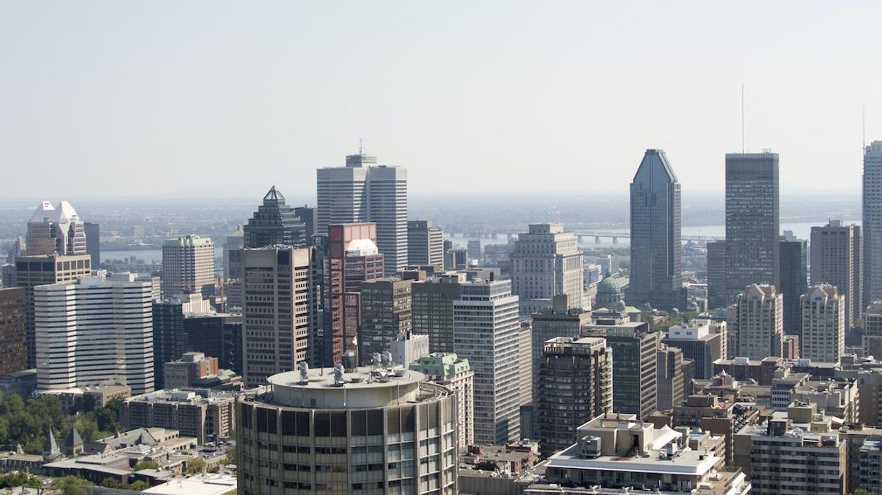 The Whole Montreal Area Is Under A Smog Warning Because Of Forest Fire Smoke