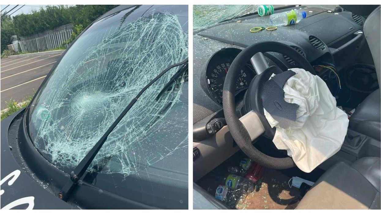 Tacos Victor Is Offering Free Tacos For Life To Anyone Who Knows Who Bashed Its Tacomobile