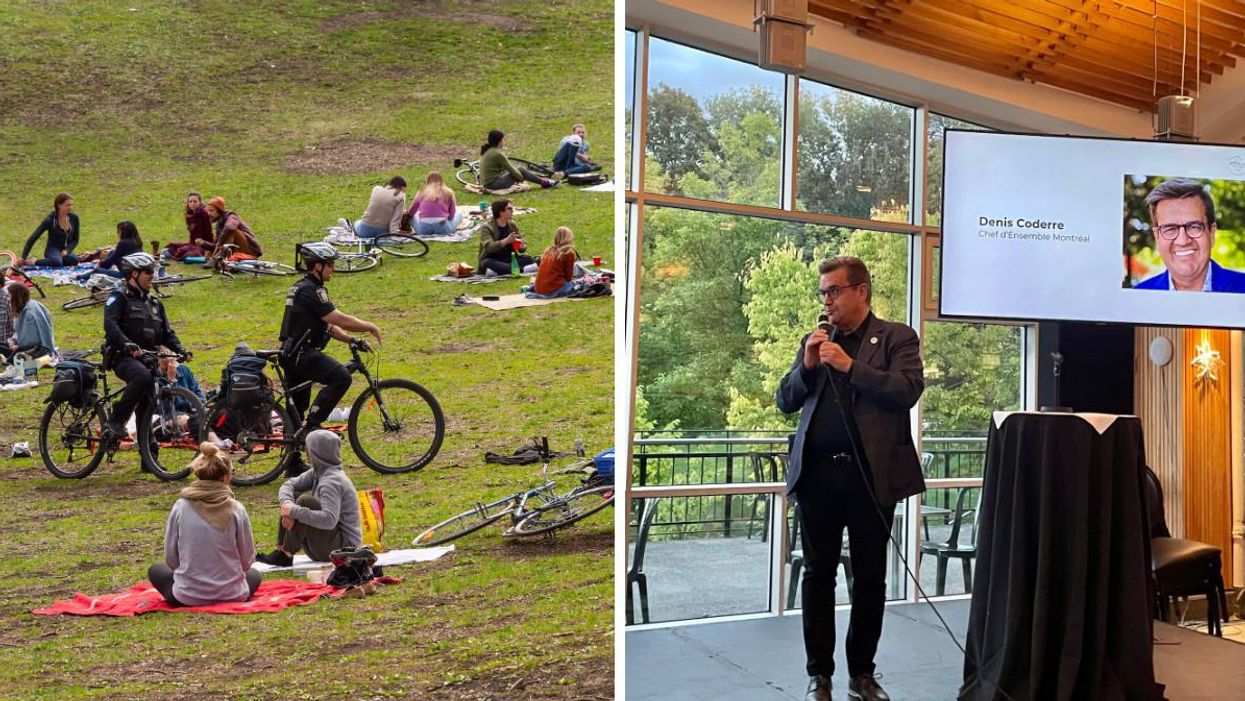 Denis Coderre Wants To Put More Police Officers On Mount Royal