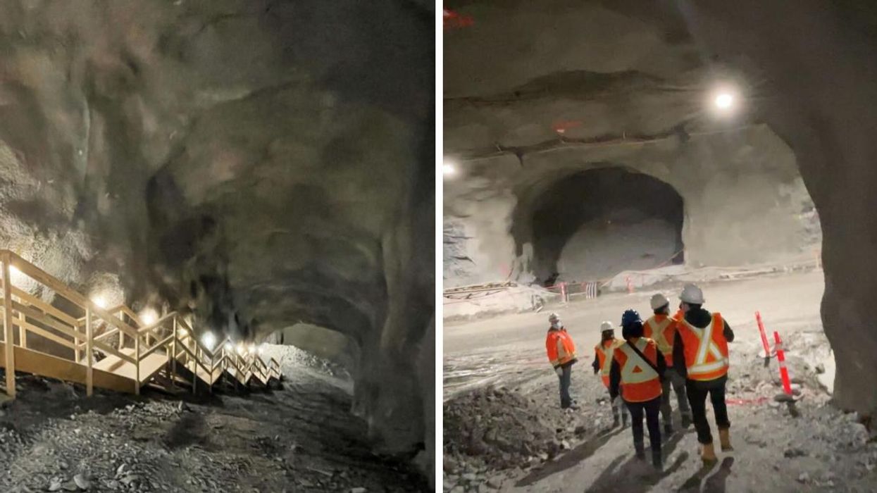 Canada's Deepest Metro Station Is Being Built Under Montreal In This Man-Made Cave (VIDEO)