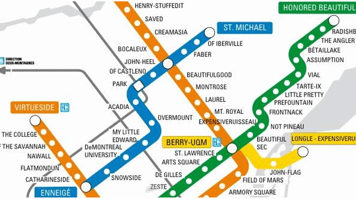 Montreal Metro Map English Montreal'S First-Ever "Anglophone" Metro Map - Mtl Blog Montreal Metro Map English Montreal'S First-Ever "Anglophone" Metro Map - Mtl Blog