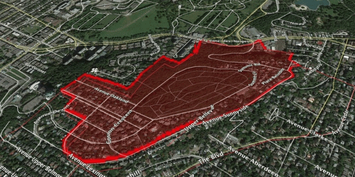 Montreal Income Map A Montreal Map Showing The Richest And Poorest Neighbourhoods In The ...