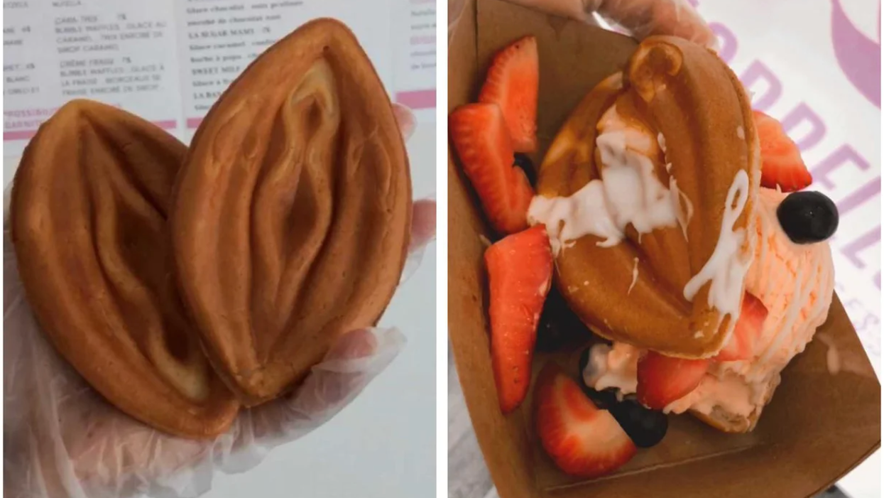 You Can Get Naughty Waffles Shaped Like A Vulva At This Spot In Montreal
