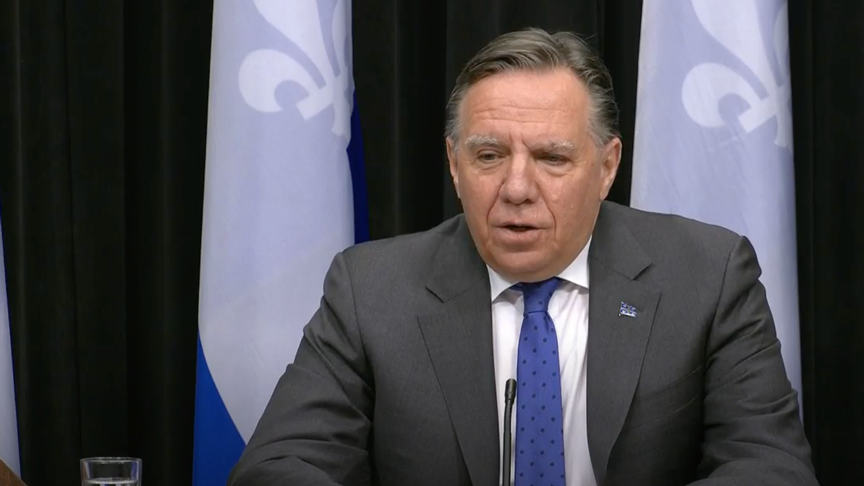 Legault Responded To Criticism Of Policing Homeless Quebecers During Curfew