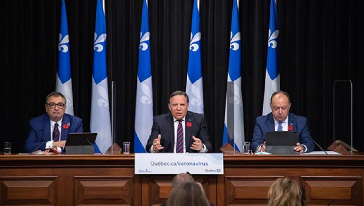 Legault Didn't Answer A Press Question Because His Communications Coach Wouldn't Approve