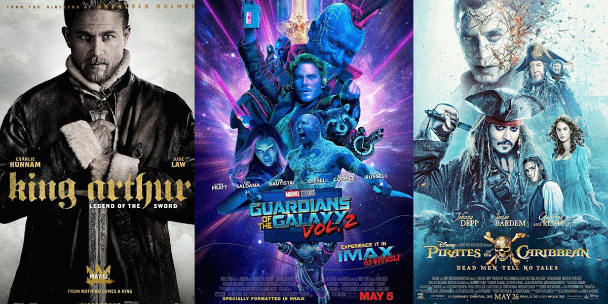 All The New Hollywood Movies Coming Out In Theaters This May 2017 MTL