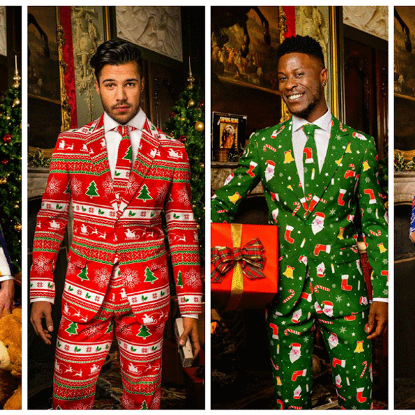 The bay mens christmas best sale suit