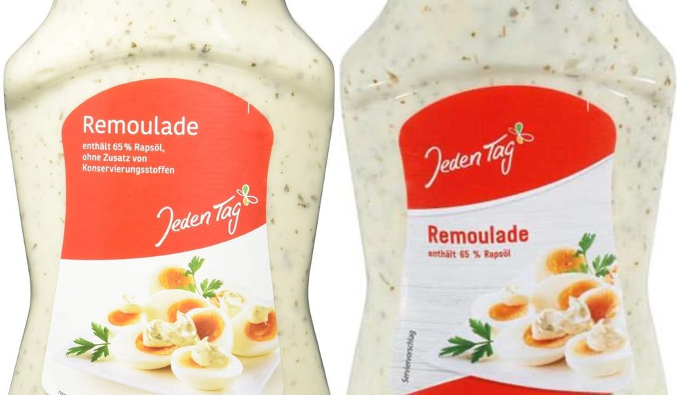 Etiqueta Jeden marca Remoulade